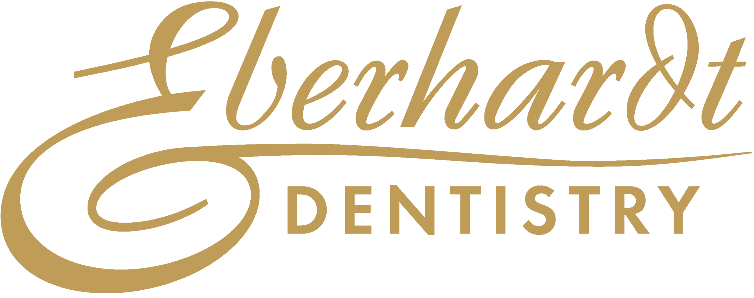 Eberhardt Dentistry logo white